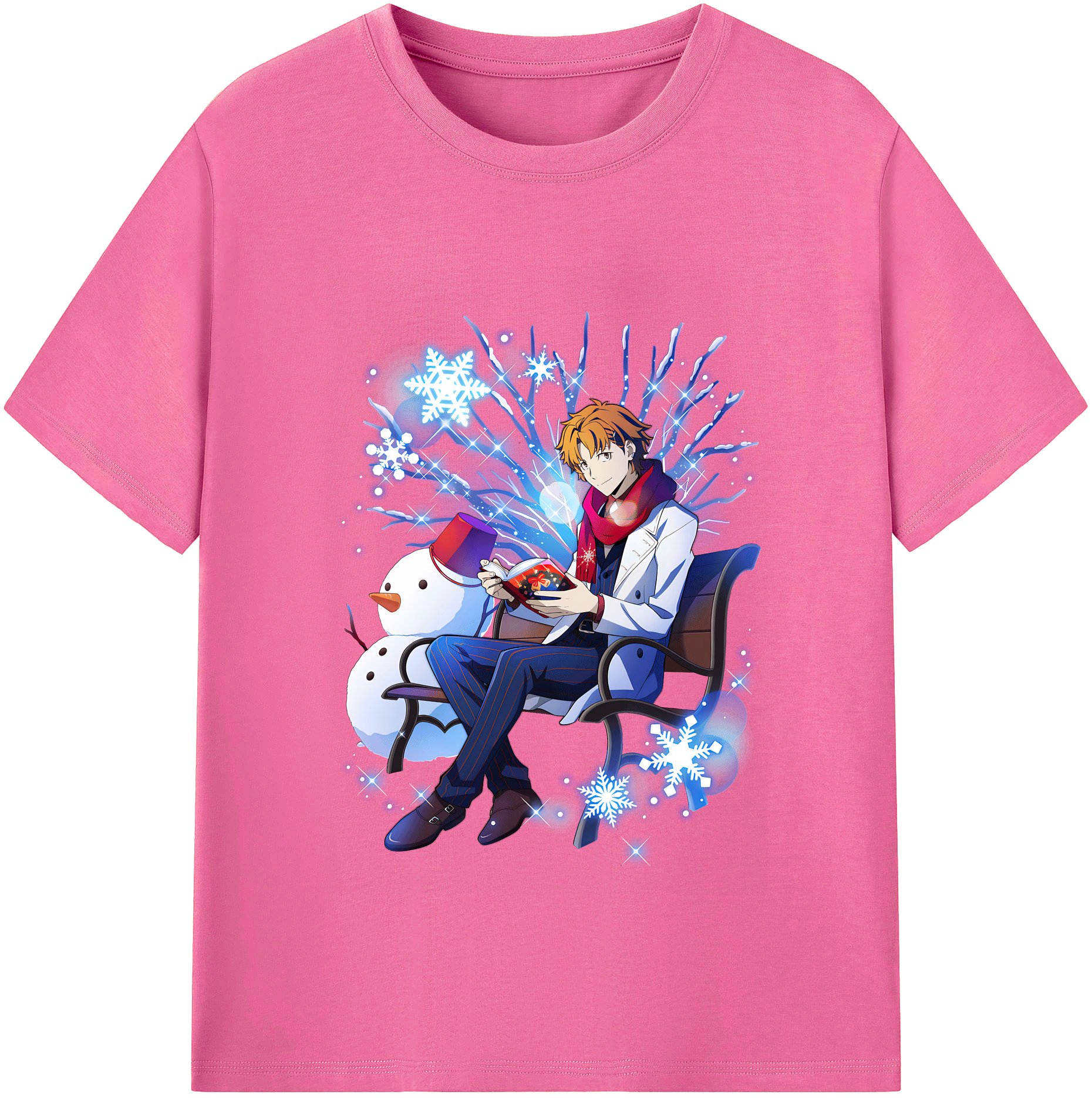 （画像用） 文豪ストレイドッグス Bungo Stray Dogs レディースカジュアルプリントTシャツ（綿100％）